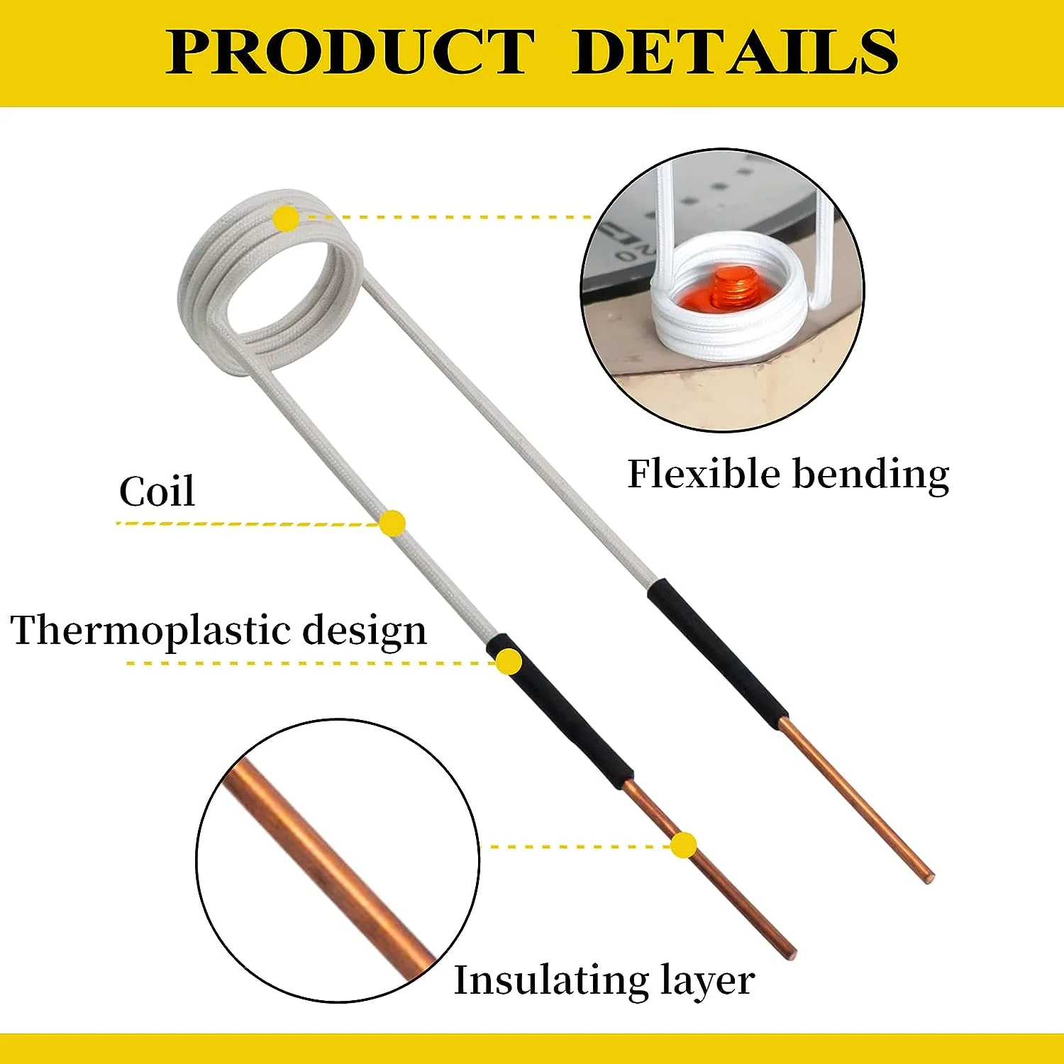 Solary Induction Heater Coil Kit - 4 Pcs Most Used Induction Heater Coil for Removing Rusty Bolts and Nuts - Image 4