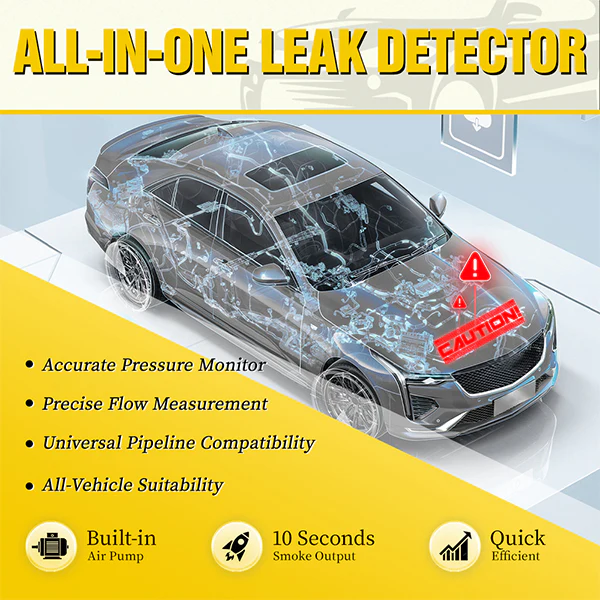 Solary SD302 Smoke Machine for Car - EVAP Smoke Machine Tester for Vacuum Leaks DC 12V - Image 4